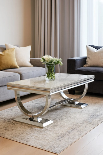 Grey marble coffee - coffee, table