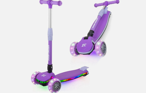 Purple wheel light - purple, 3-wheel