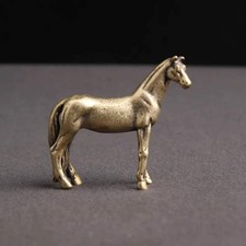 Mini Brass Copper Metal Horse