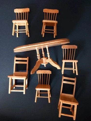 Dolls house 12th scale table - house,