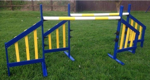 Dog agility jumps - agility,