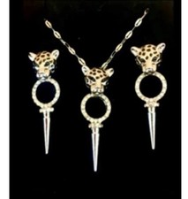 Art Deco 1920's style leopard