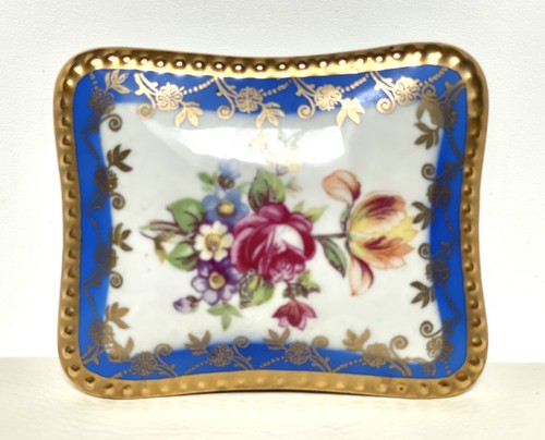 Vintage dresden trinket box - dresden,