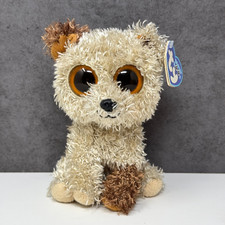 Rare Ty Beanie Boos Boo 2013 - Rootbeer the Dog (Solid Eyes) Plush 6" - Retired