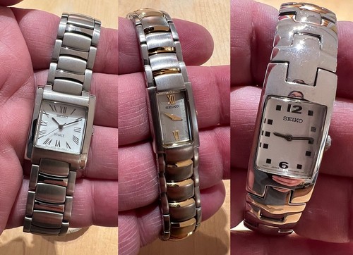 Seiko quartz women - 3x,