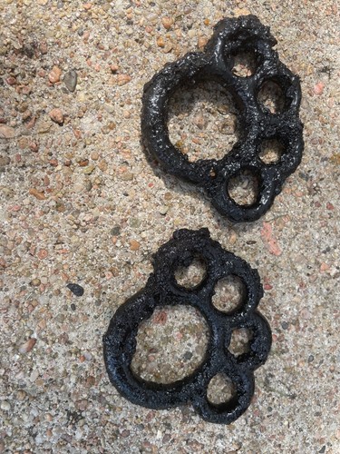 Vintage steel rings horse - vintage,