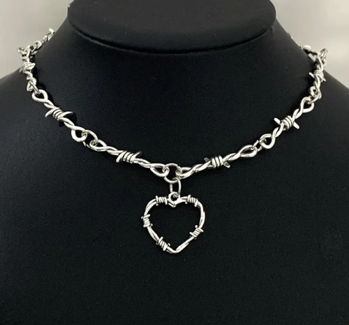 Silver gothic thorn - silver,