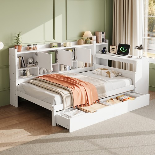 3ft single daybed bookcase - 3ft,
