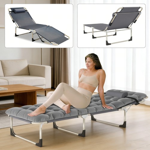 Reclining sun lounger - reclining, chair