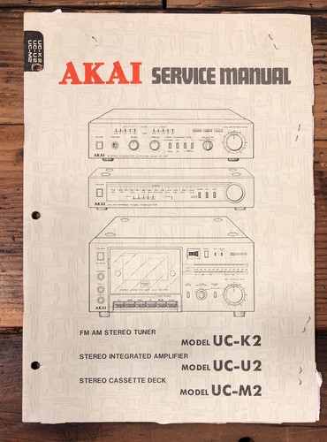 Akai m2 tuner amp - akai,
