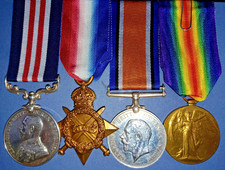WW1 Military Medal Group to