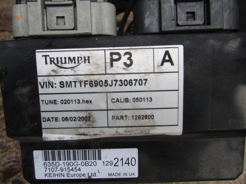 Triumph sprint 1050 cdi ecu - triumph,