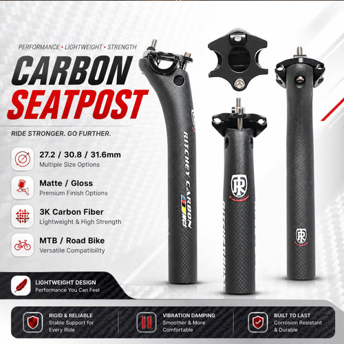 Carbon seatpost 2 - carbon, 27.2