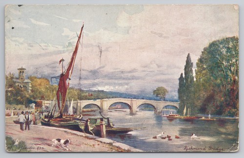 Richmond bridge river thames - bridge,