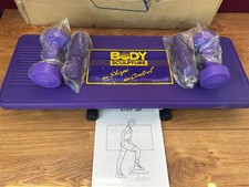 Step Up Body Sculpture Exercise Step With Hand Weights New Other