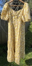 Oliver Bonas Yellow Maxi Dress