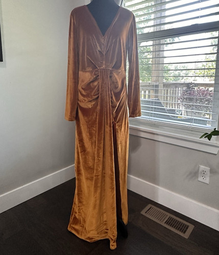 Women gold crushed velvet - women’s,