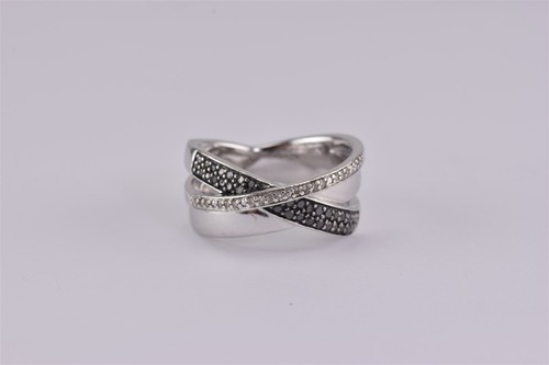 Sterling silver black white - sterling,