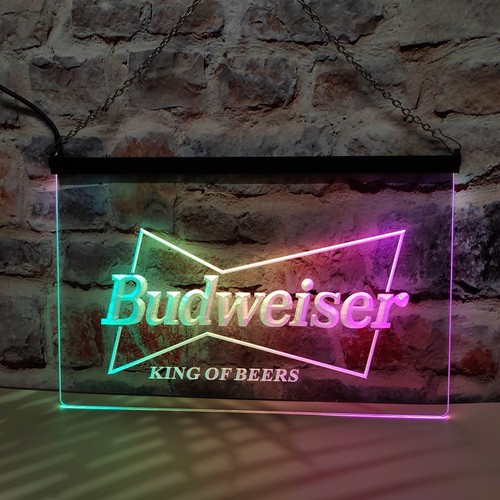 Budweiser king beer bar led - king,