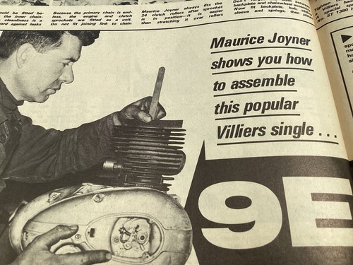 Villiers engine rebuild - 9e,