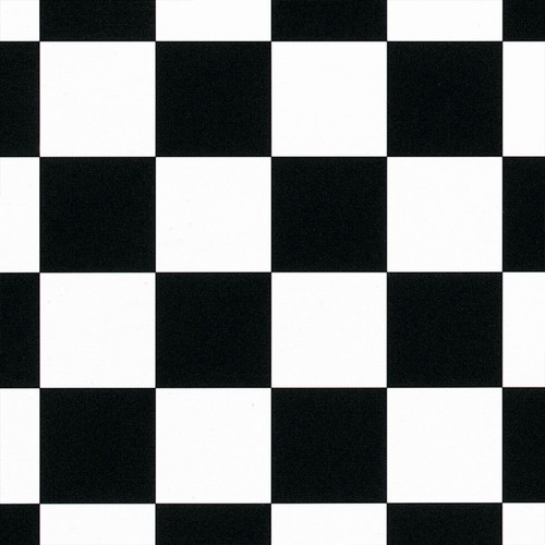 Black white chequered - &, tiles