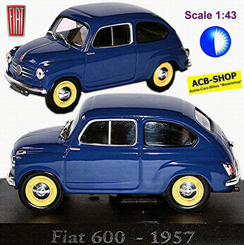 Fiat 600 seicento 1957 - fiat,