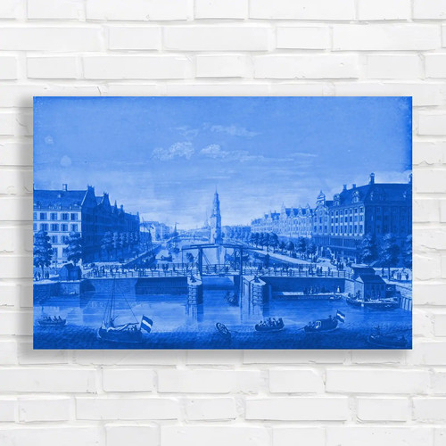 Vintage canal city landscape - canal,