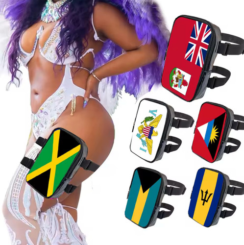 Country flag thigh - , chest
