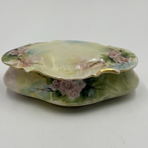 Antique hand painted porcelain - hand,