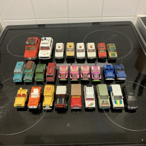 Matchbox corgi land rovers - matchbox,