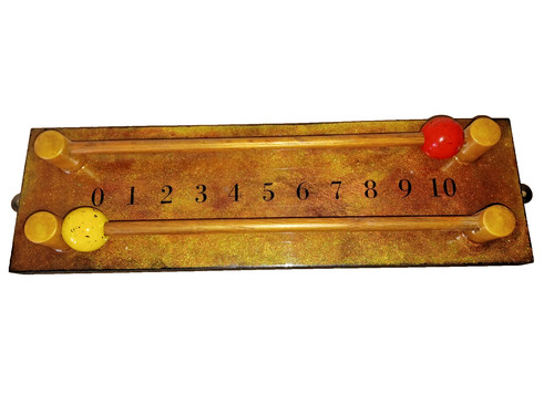 Pool table score board - board, red