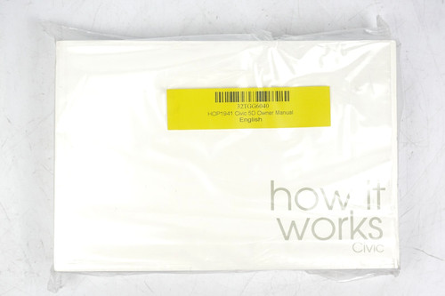 Genuine new honda civic mk10 - genuine,