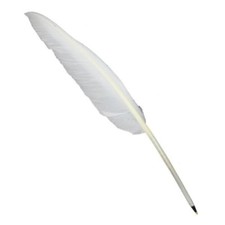 Goose feather quill ball pen - feather,