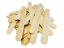 Large JUMBO Size PLAIN / COLOURED Wooden LOLLY Pop Craft QUALITY Sticks 15CM