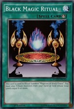 YGLD-ENC32 BLACK MAGIC RITUAL COMMON 1ST EDITION YuGiOh CARD
