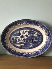 Washington Old Willow Serving Platter Preowned BB2