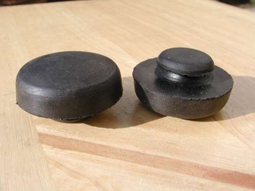 Bsa mounting rubbers - rubbers, a7