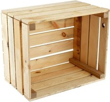 NEW Wooden Apple Crates Retail Display Shelf Box Storage Christmas Gift Hamper