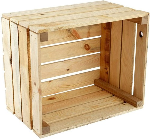 New wooden apple crates - wooden,