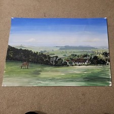 Vintage Original Watercolour