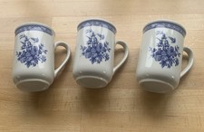 3 x Churchill (Queens) Staffs Out Of The Blue Mugs Inspired by Mary Gillat 90’s