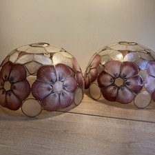 2 Capiz Shell Light Shade