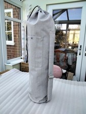 Bag for Yoga/pilates/exercise mat with over shoulder carry handle and pockets