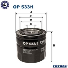 OIL FILTER OP 533/1 FOR FORD