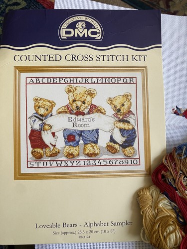 Cross stitch kit dmc loveable - cross,