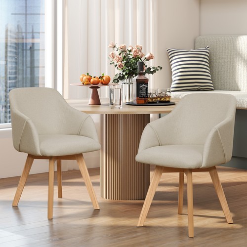 Bekrvio 2pcs swivel dining - 2pcs,