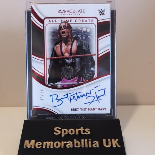 Wwe bret hart panini - hart,