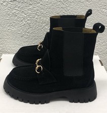 GUCCI Black Leather Horsebit