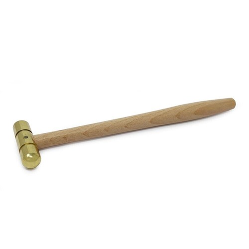 Brass head jewellers hammer - head,