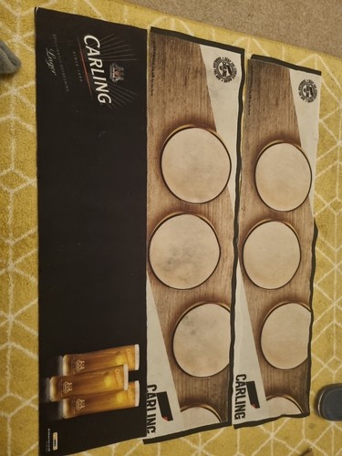 Carling rubber back bar runner - back,